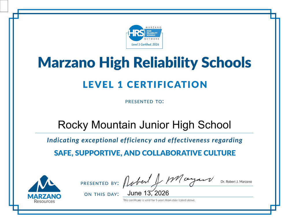 picture of a certificate