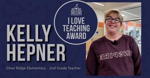 Kelly Hepner I Love Teaching award thumbnail