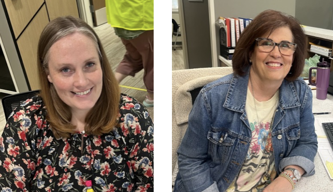 image of the two ladies who work in the front office
