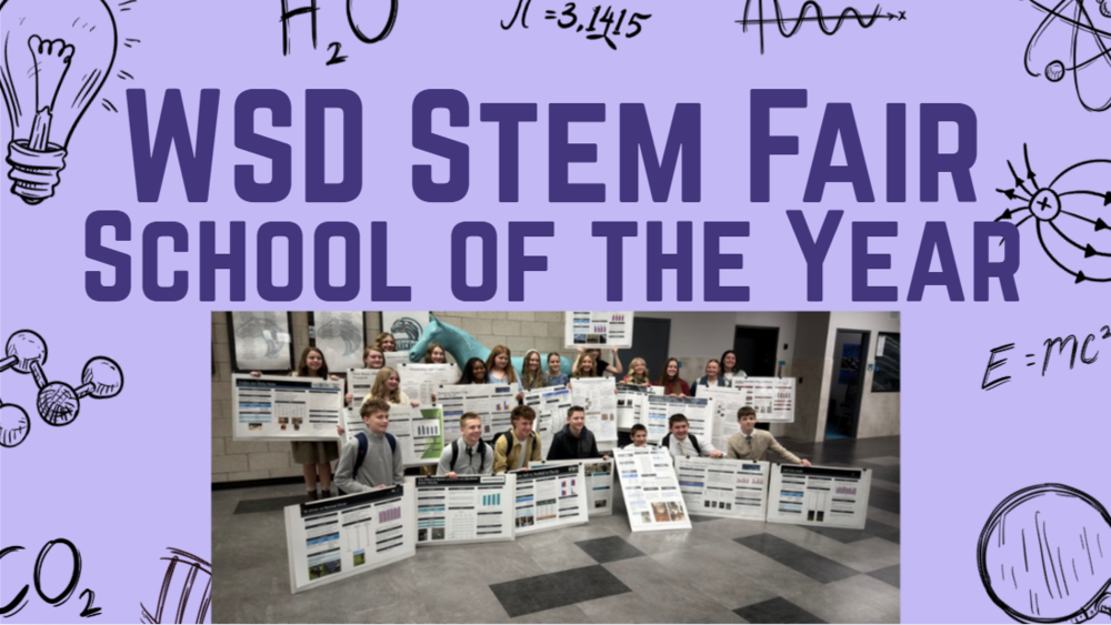 WSD STEM FAIR SCHOOL OF THE YEAR 