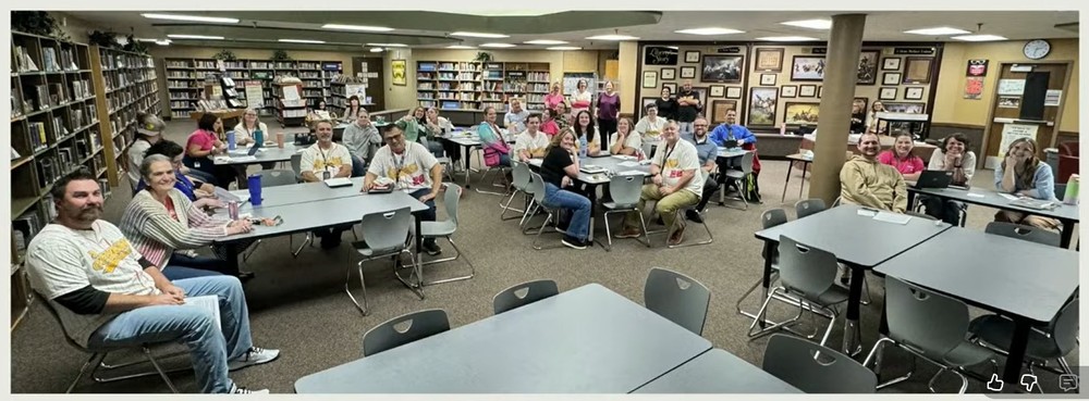 SRJH Faculty Meeting Picture
