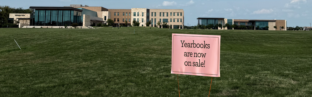 yearbooks on sale in the office, $20