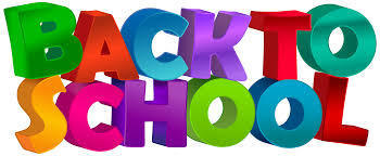 Back to school words