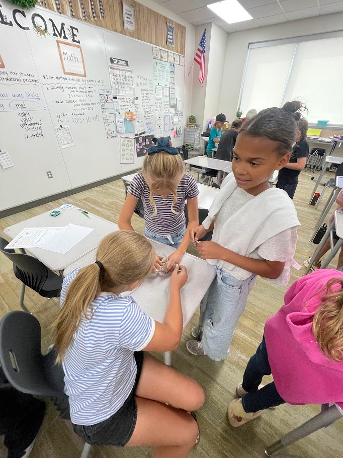 students saving Fred