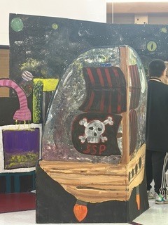 Scenery for Art Club Opera