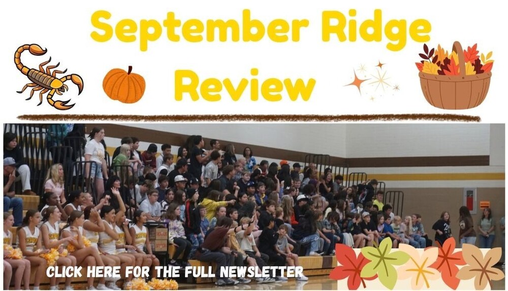 Monthly Ridge Reivew for September what has happened