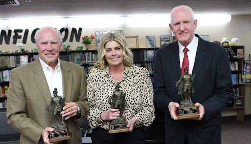 Angie Olson-Wolthuis, John Watson, and Kelly Johnson.