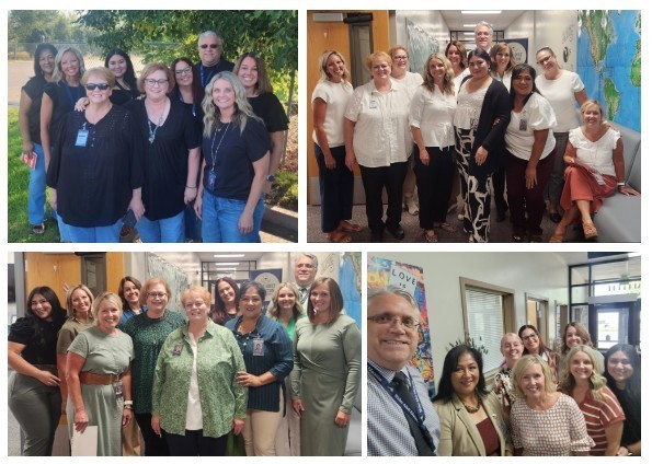 Weber Adult Education Faculy and Staff Color Coordinated Clothing/Outfits