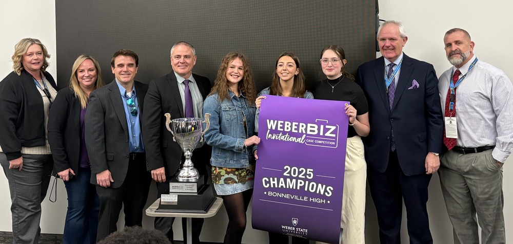 DECA winners at recent competition