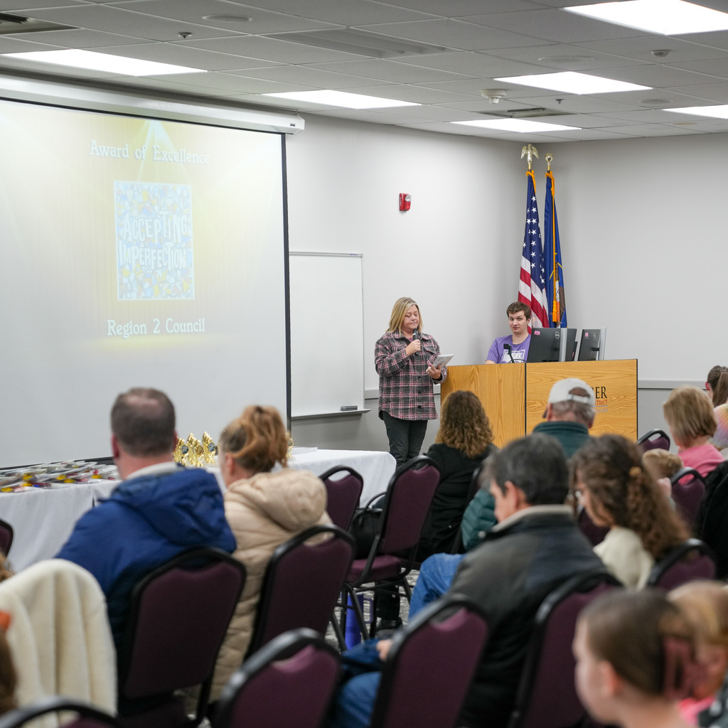 Reflections award participants.