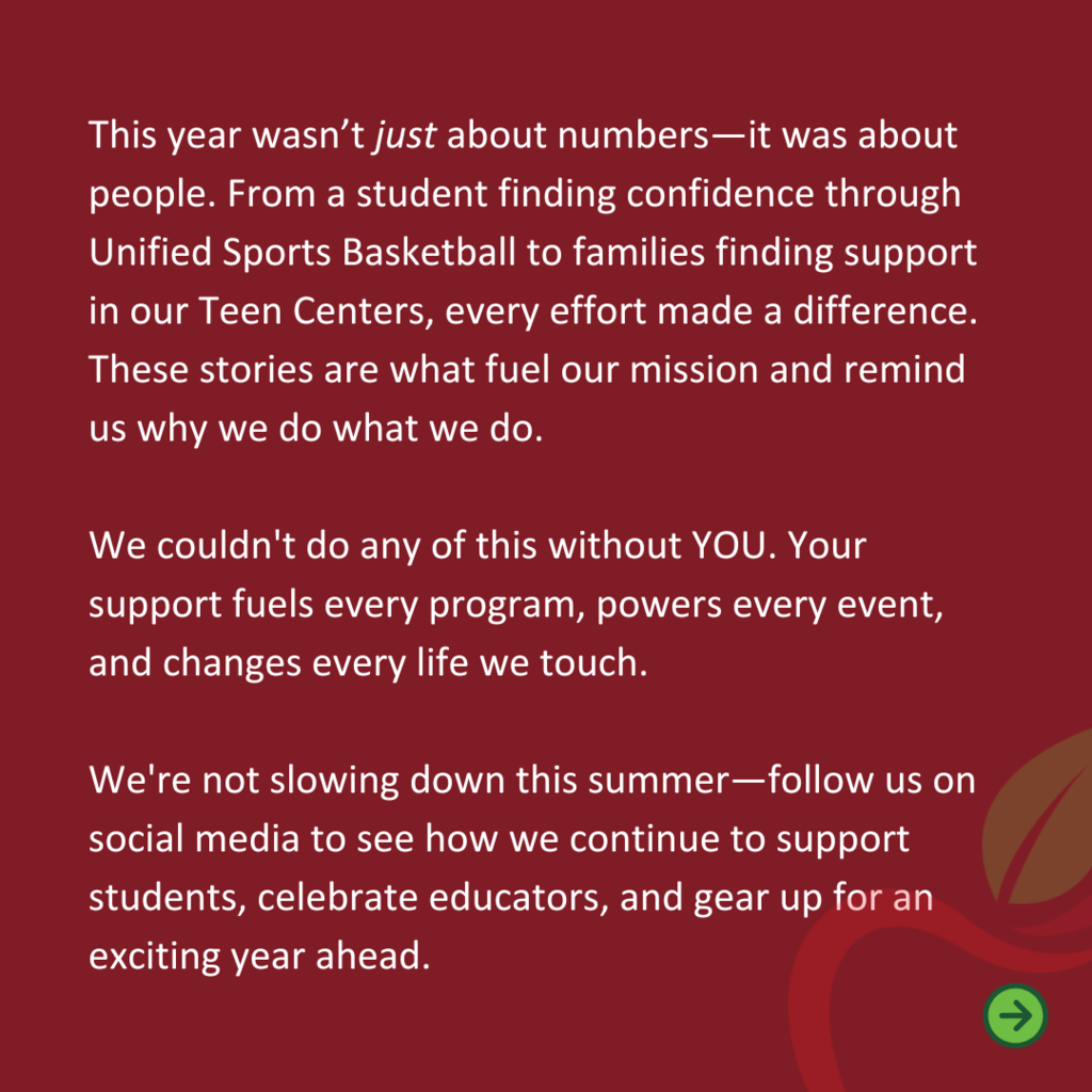 Thank you for a great 2024-2025 school year!