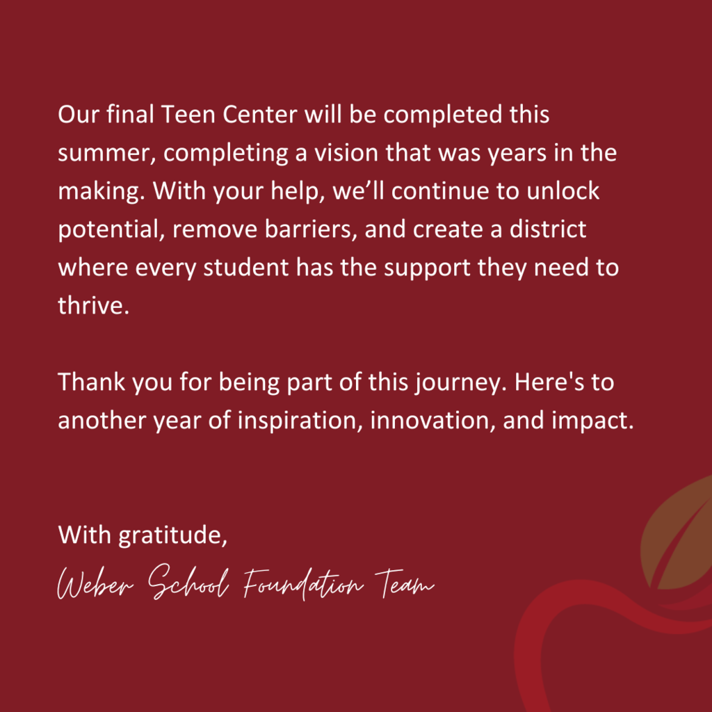 Thank you for a great 2024-2025 school year!