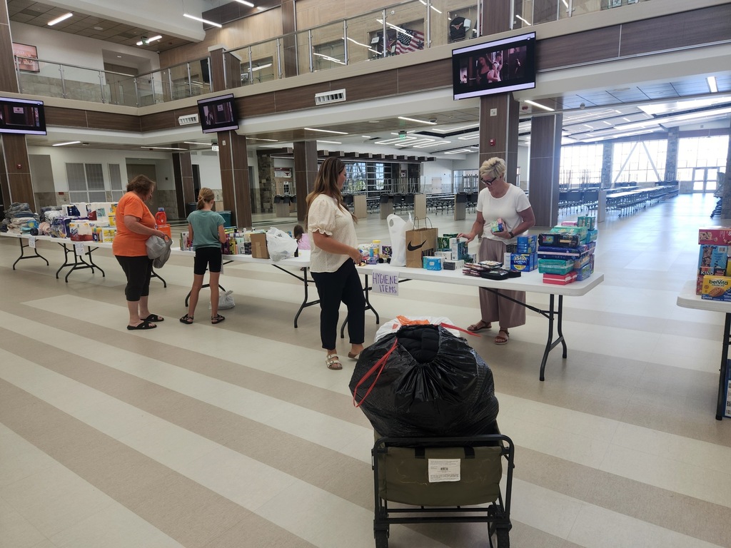 A weekend service project at West Field High
