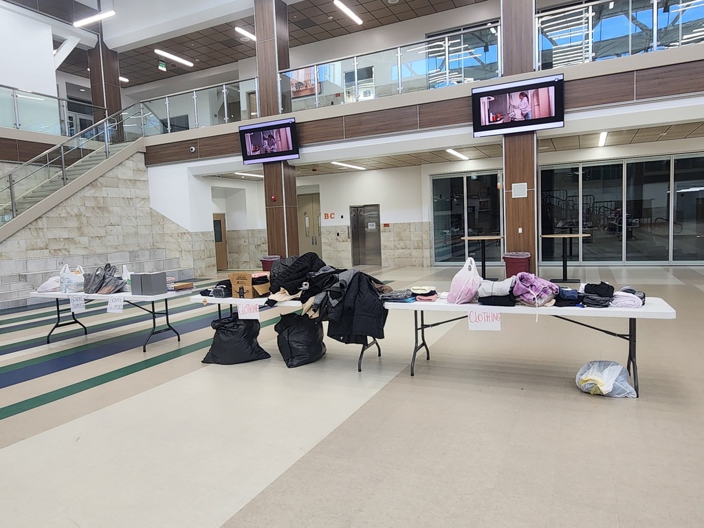 A weekend service project at West Field High