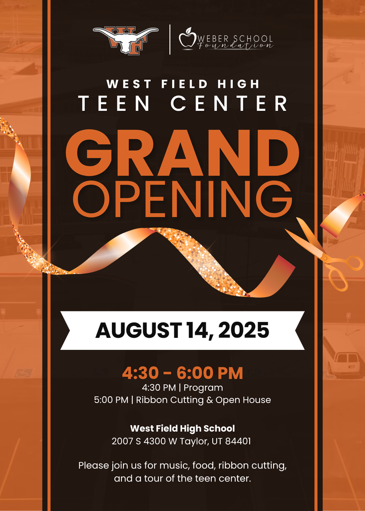 Westfield Teen Center Grand Opening on August 14, 2025 at 4:30PM