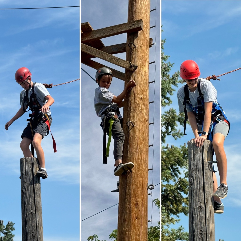 student gov at ropes course 