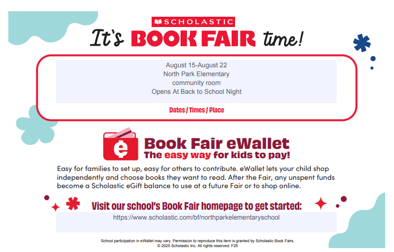 Scholastic EWallet information in English