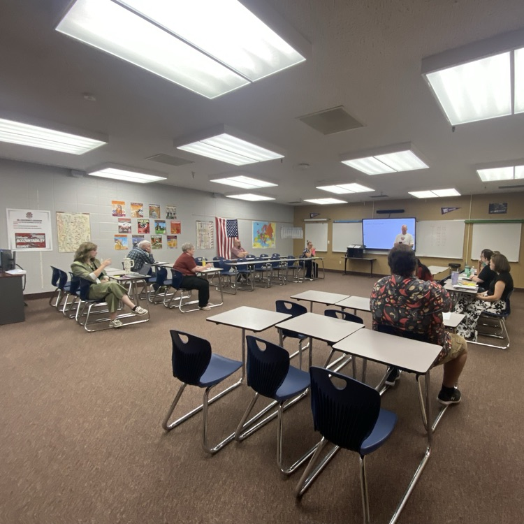 back to work days with teachers. 