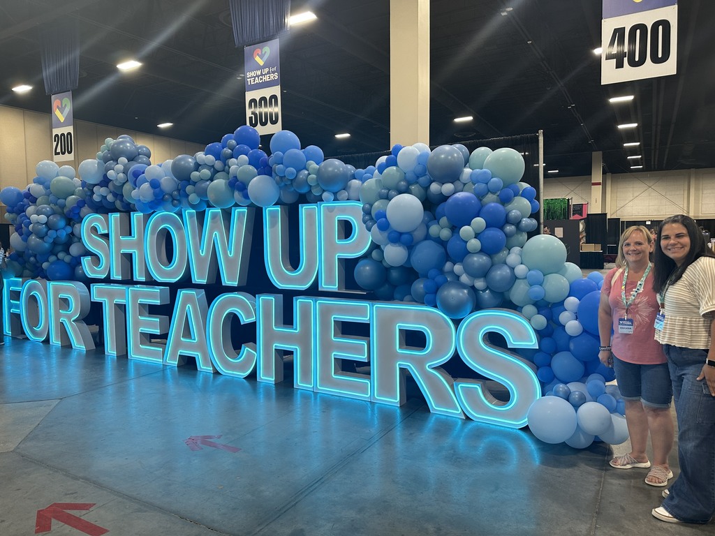 Mrs. Taurone at show up for teachers