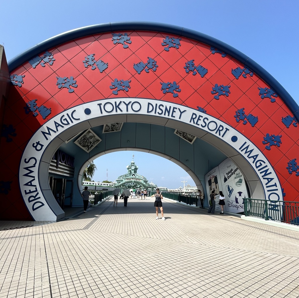 Mrs. Bolton in Tokyo Disneyland