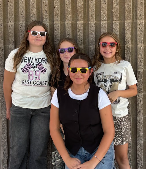 sixth graders and glasses