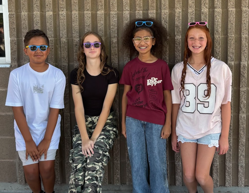sixth graders and glasses