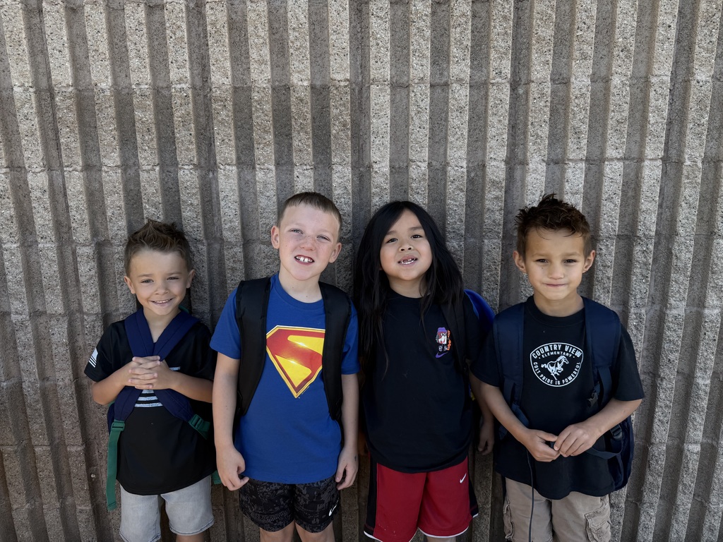 first graders ready for first day