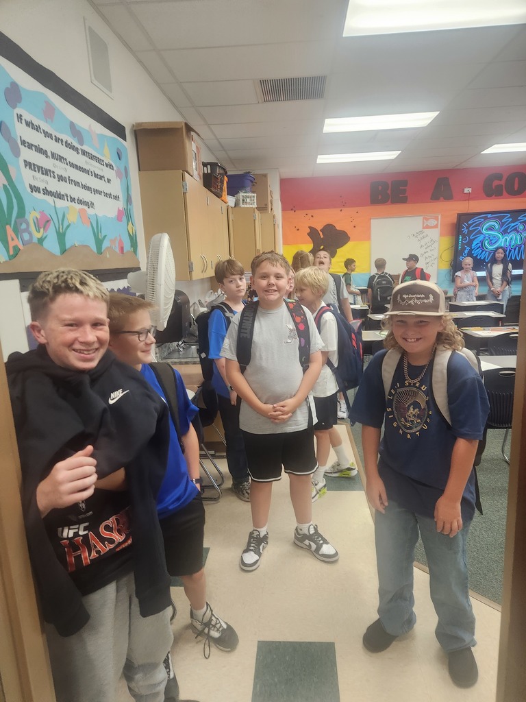 sixth graders in Mrs Smith's classroom