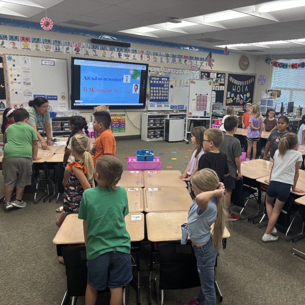 students in Mrs. Judd's class
