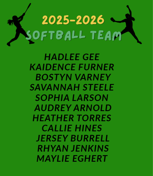 2025-22026 Softball Team 