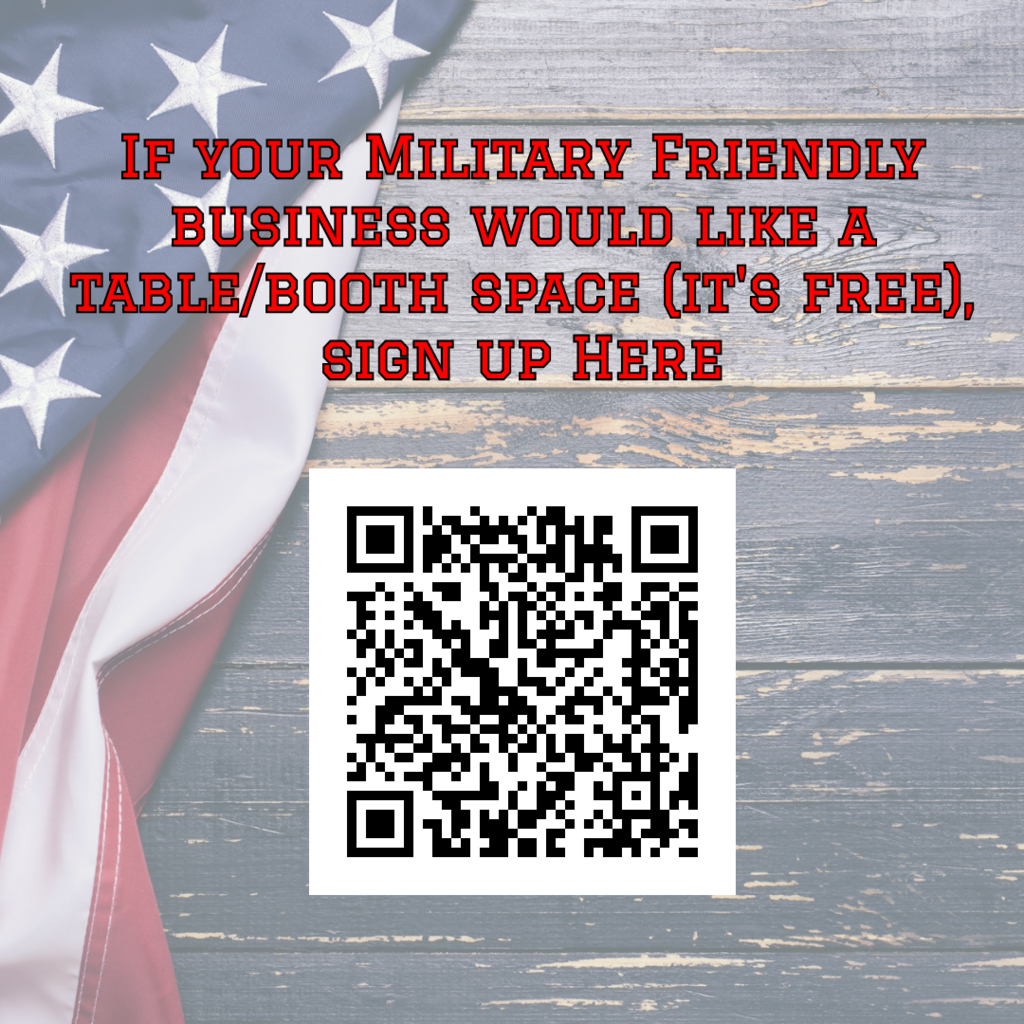 picture of american flag with qr code on it