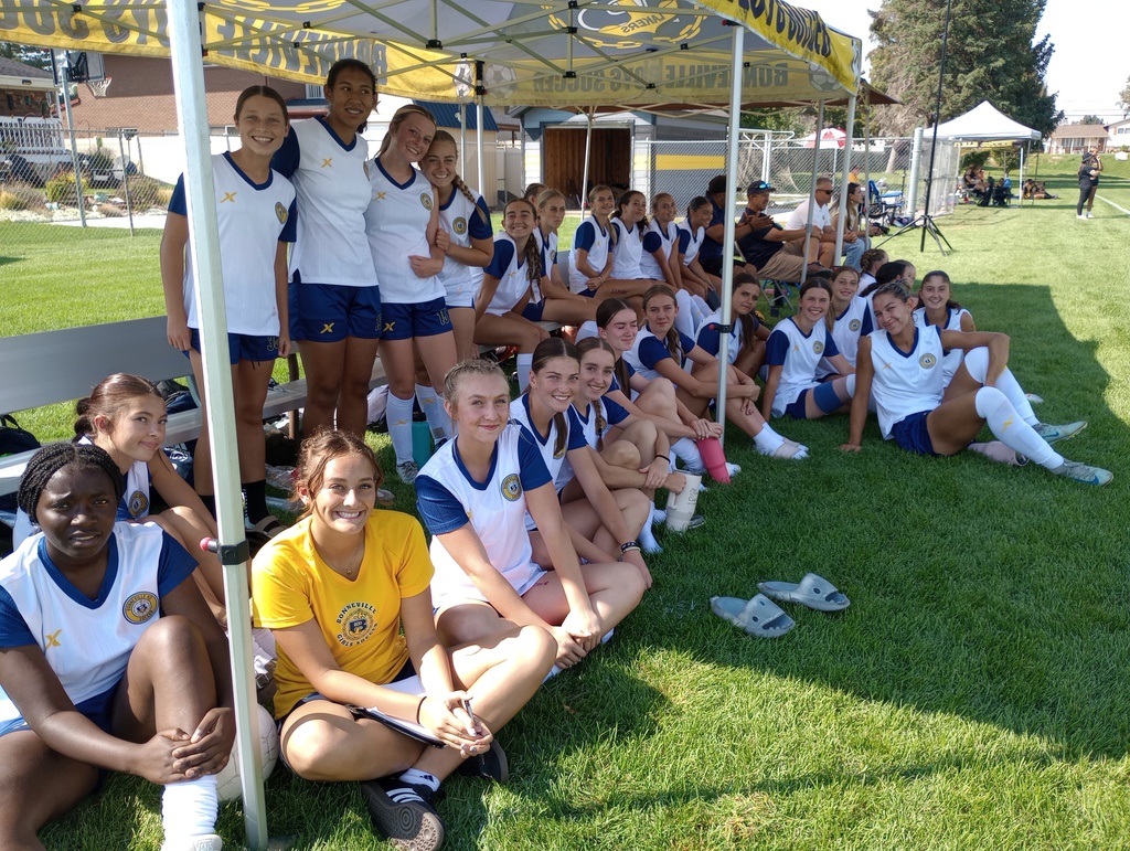 soccer team at the game