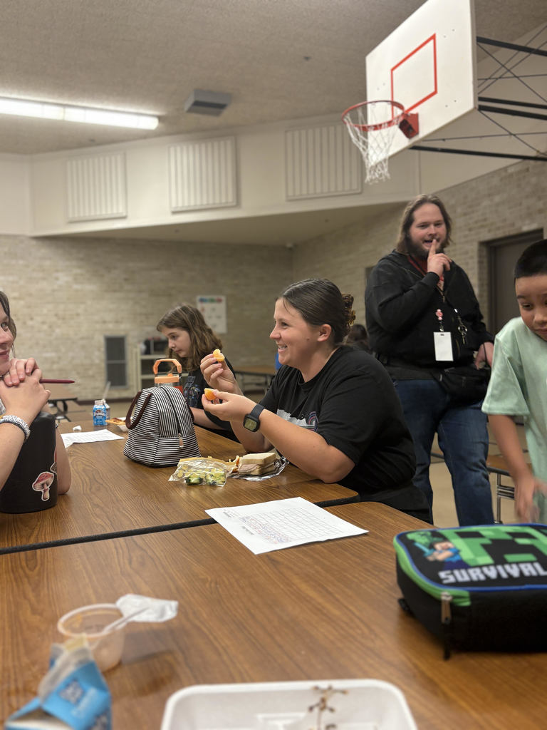 Eating in the lunch room