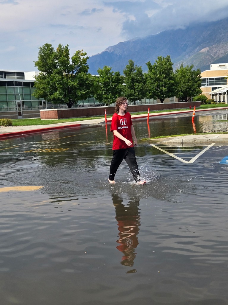 Too much rain = fun at OJHS