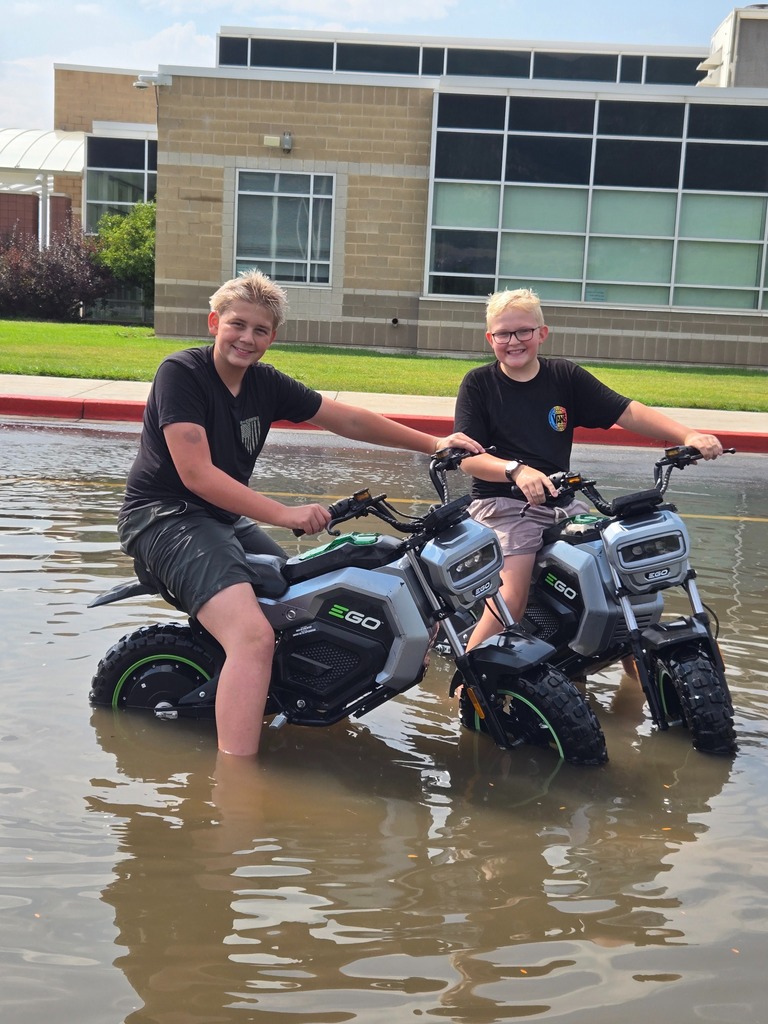 Too much rain = fun at OJHS