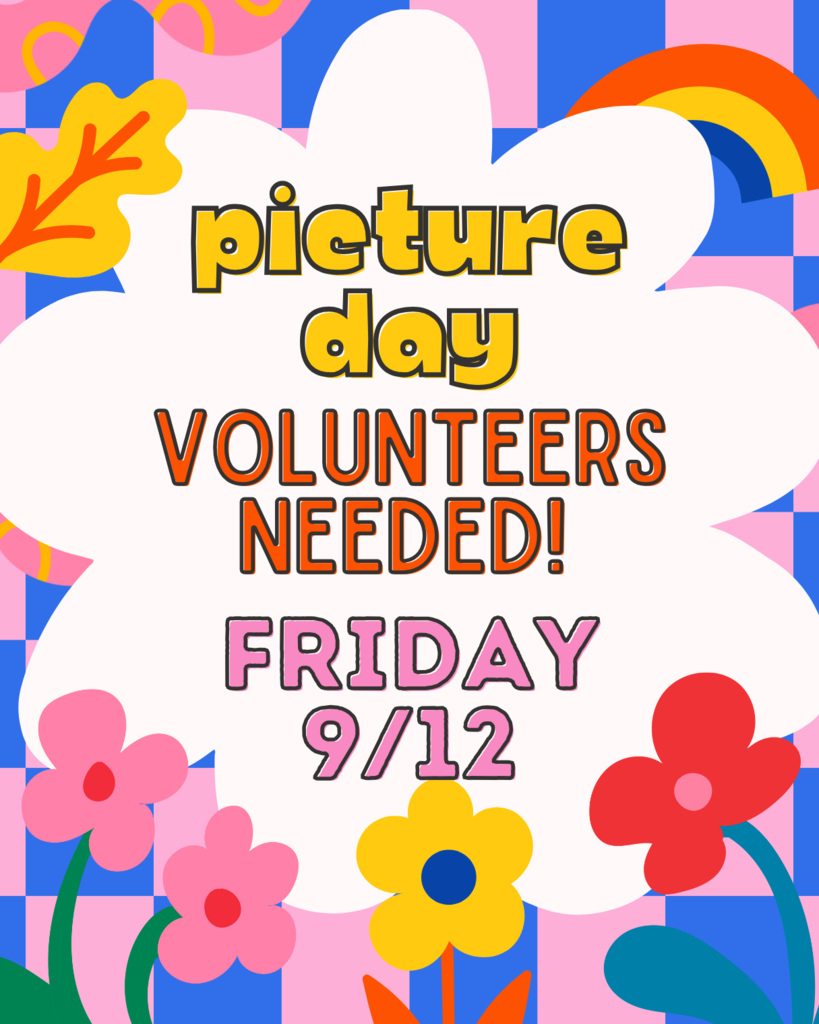 Picture Day Volunteers Needed
