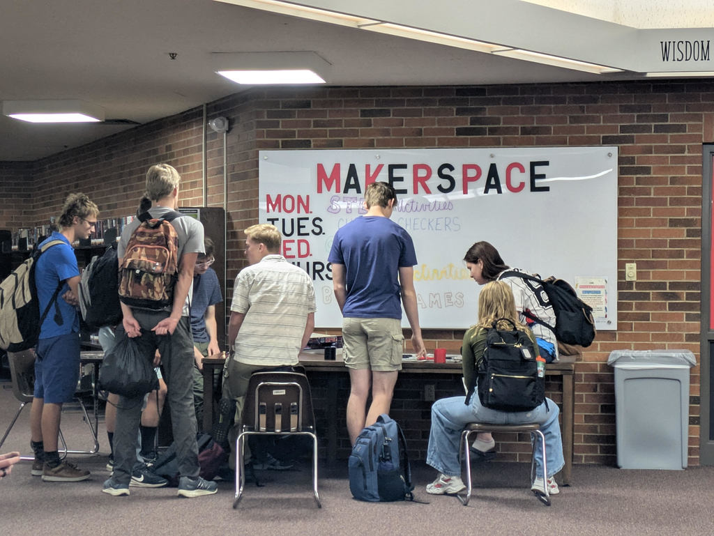 Students creating