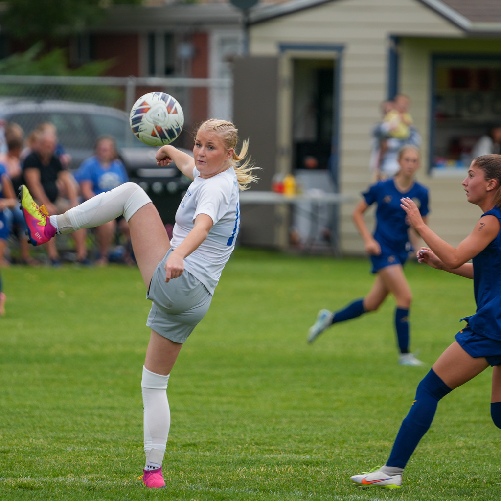 high school girls soccer players