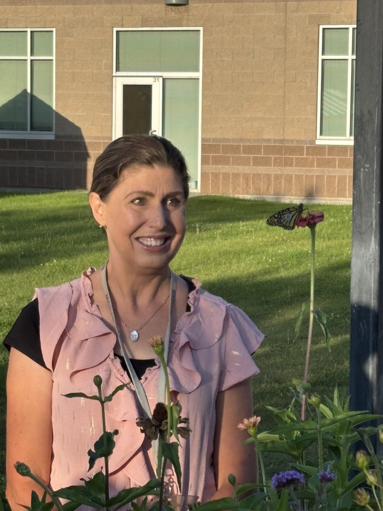 Dr. Parslow and Monarch Butterfly 1