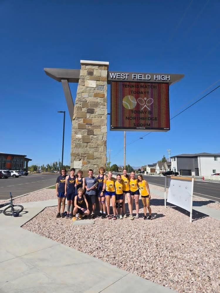cross country team at West field