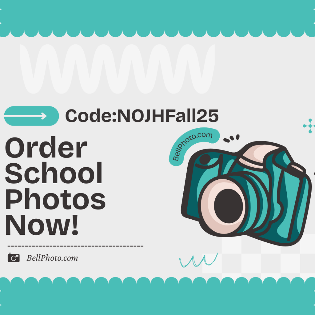 order school photos at bellphoto.com with code NOJHFall25