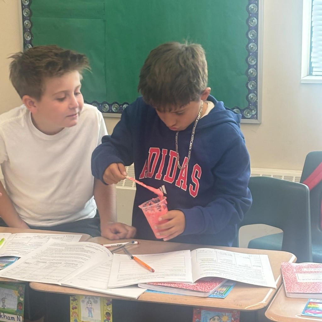 partners working together investigating mixtures