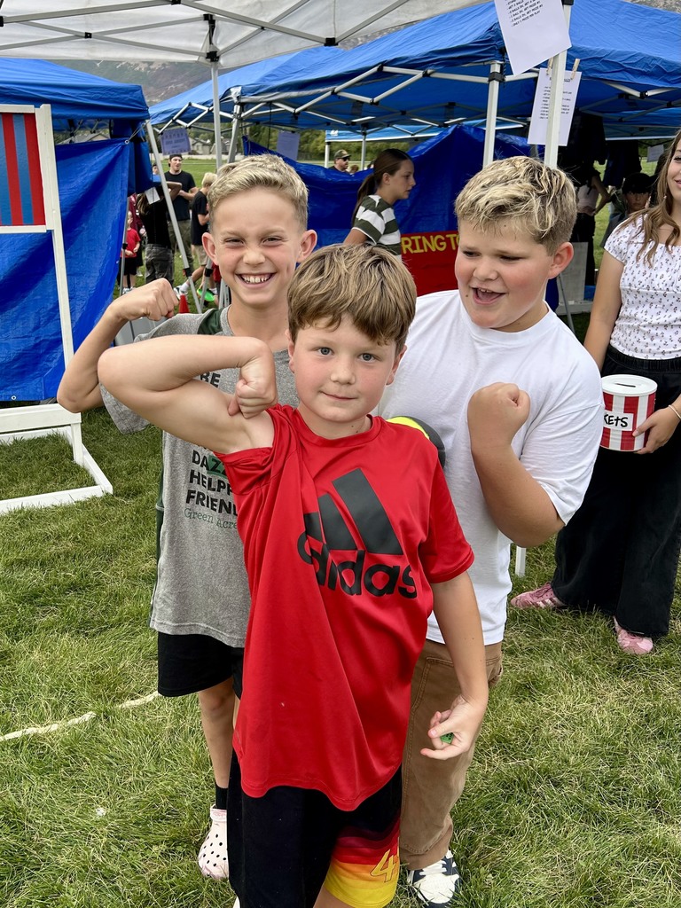 Students with strong arms