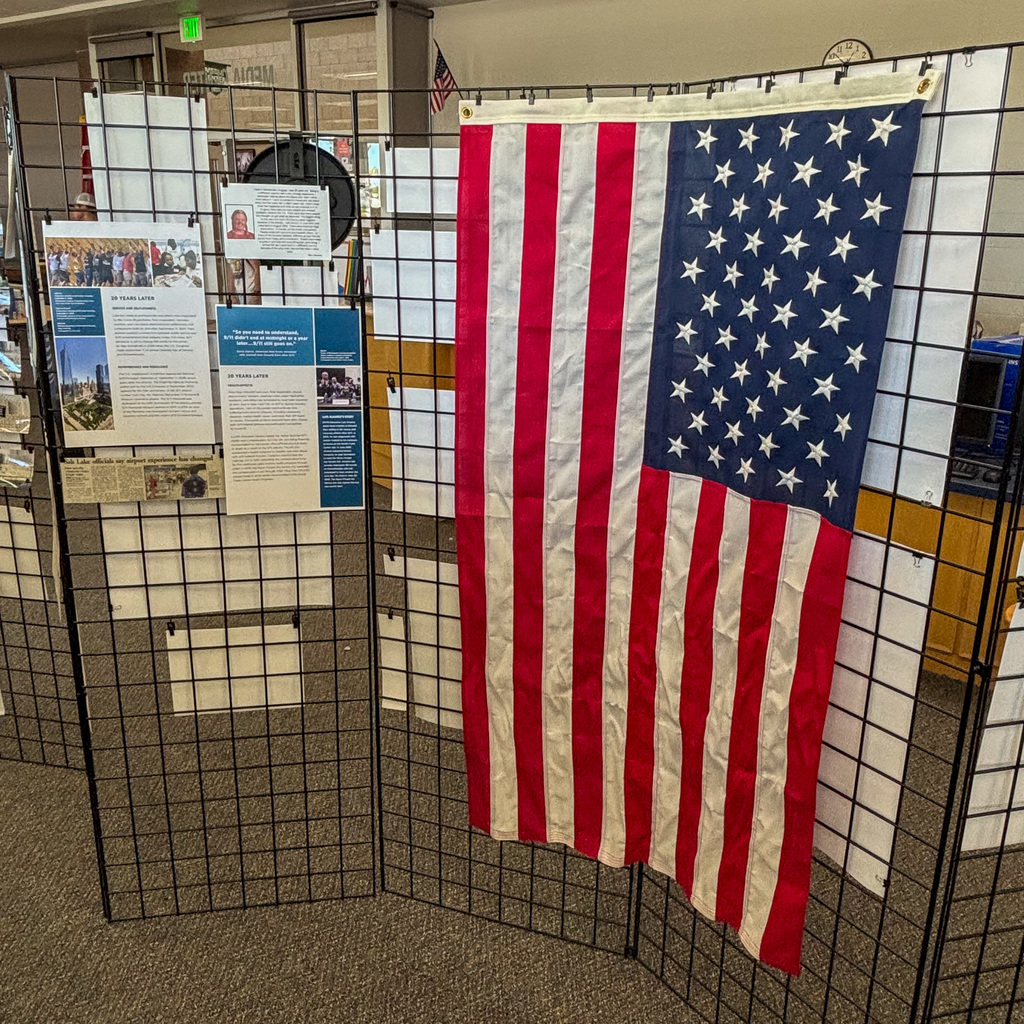 911 Remembrance display