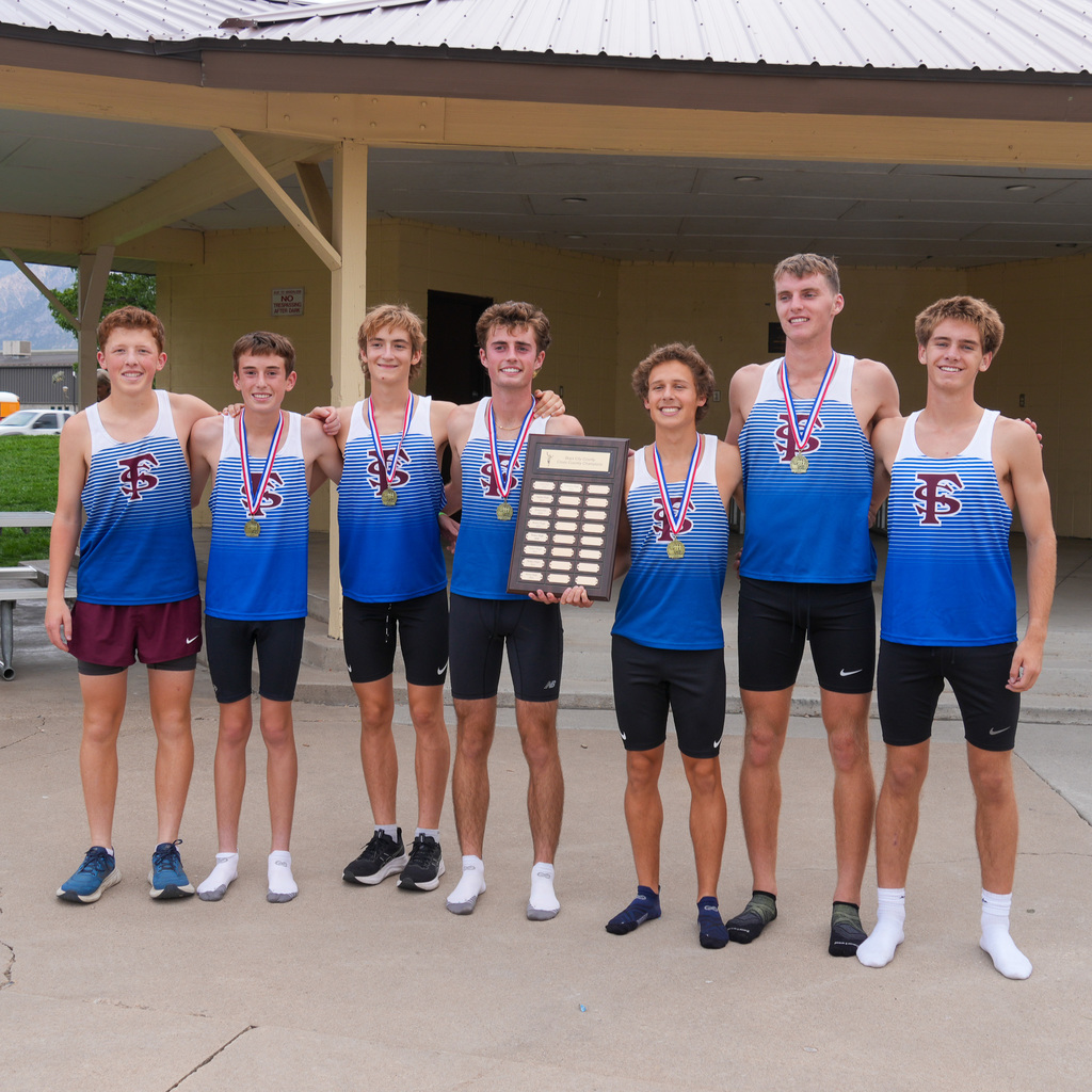 Cross country runners.