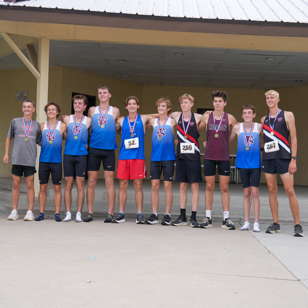 Cross country runners.