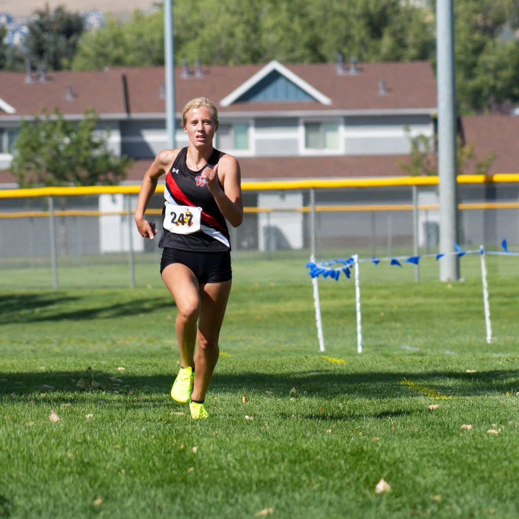 Cross country runners.