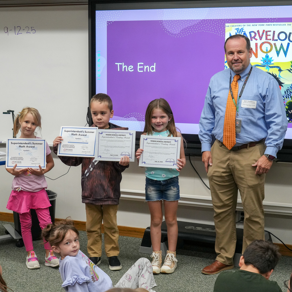 Superintendency reading students and administrators