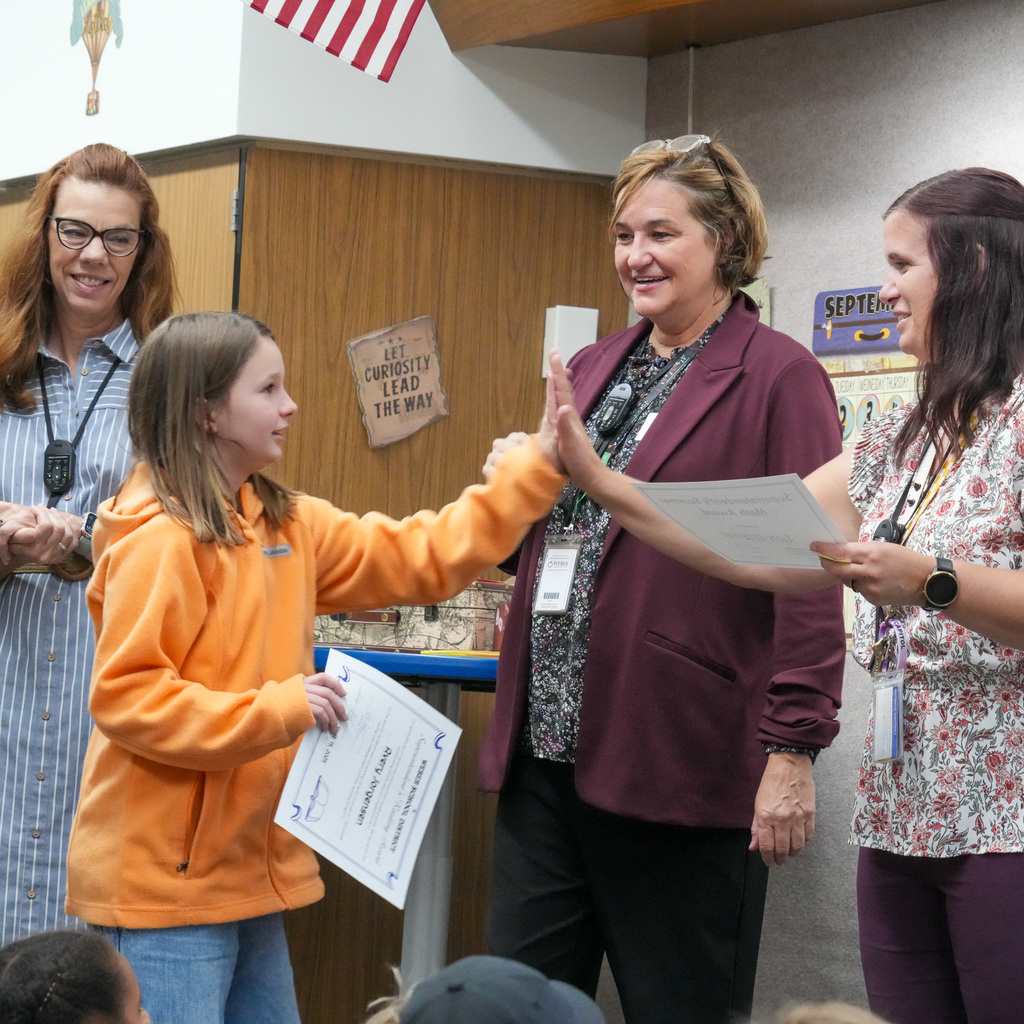 Superintendency reading students and administrators