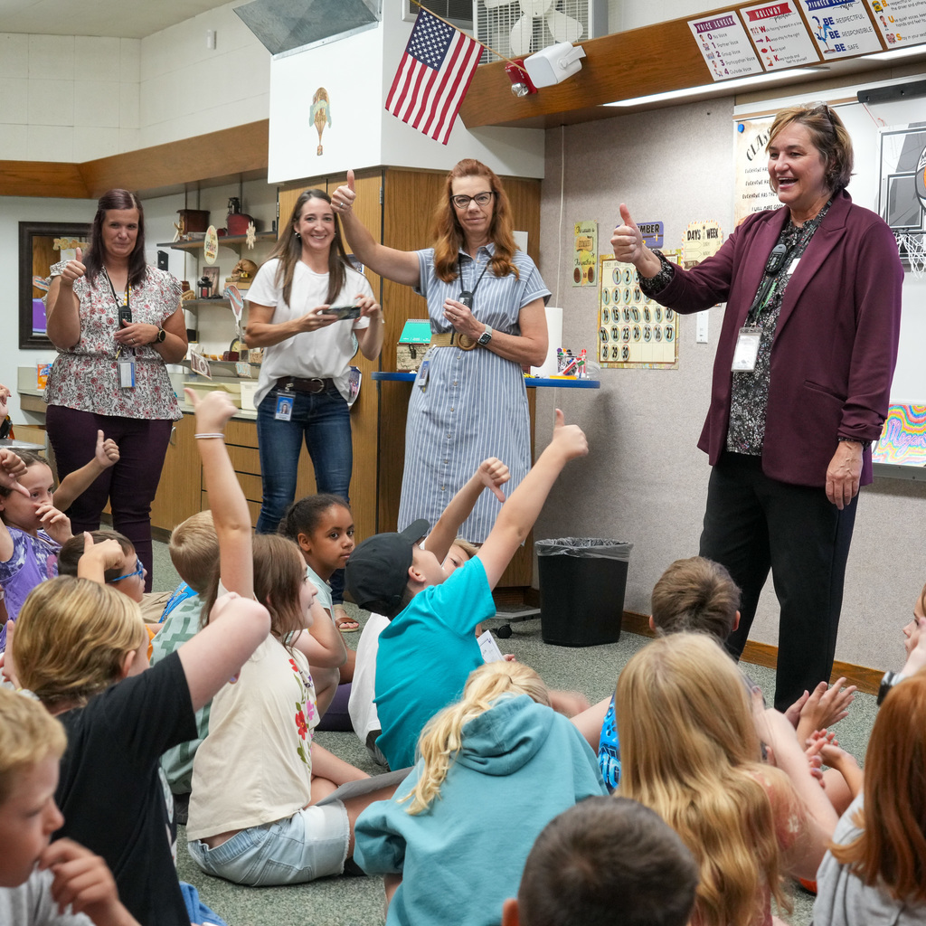 Superintendency reading students and administrators